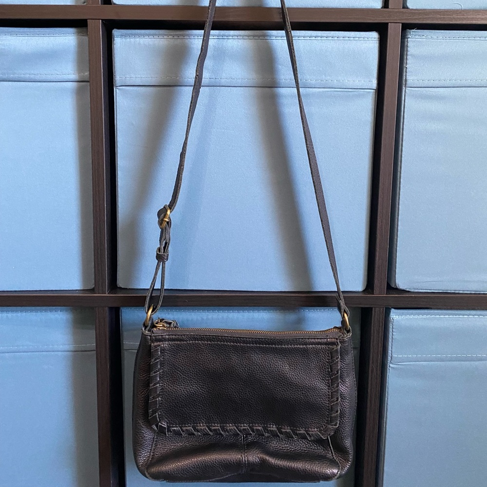 The Sak Crossbody Bag Black Leather